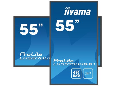 iiyama ProLite LH5570UHB-B1 55” 4K Smart Hi-Bright Large Format Display