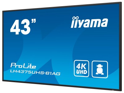 iiyama ProLite LH4375UHS-B1AG 43” 4K Digital Signage Display with iiSignage²