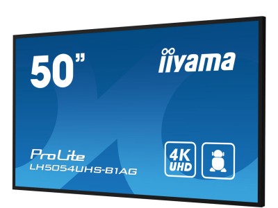 iiyama ProLite LH5054UHS-B1AG 50” 4K Digital Signage Display with iiSignage²