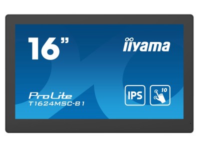 iiyama ProLite T1624MSC-B1 15.6” P-Capacitive Touch Screen Monitor