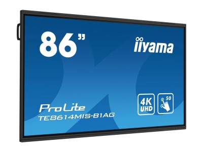 iiyama ProLite TE8614MIS-B1AG 86” 4K iiWare 11.0 Education Interactive Touchscreen