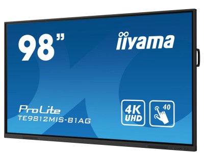 iiyama ProLite TE9812MIS-B1AG 98” 4K iiWare 10.0 Education Interactive Touchscreen