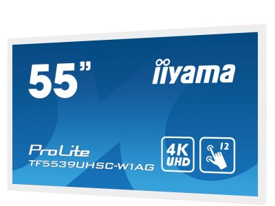 iiyama ProLite TF5539UHSC-W1AG 55” 4K Interactive PCAP Through Glass Touchscreen