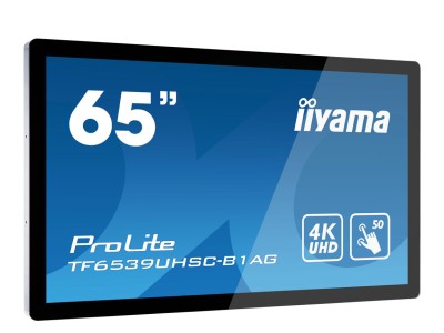 iiyama ProLite TF6539UHSC-B1AG 65” 4K Interactive PCAP Through Glass Touchscreen