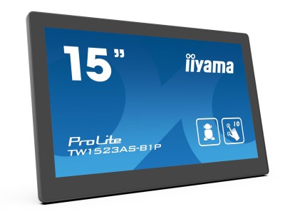 iiyama ProLite TW1523AS-B1P 15.6” PCAP Interactive Signage Touchscreen with Android