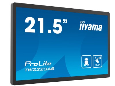 iiyama ProLite TW2223AS-B1 21.5” PCAP Interactive Signage Touchscreen with Android