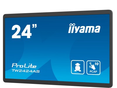iiyama ProLite TW2424AS-B1 24” PCAP Interactive Signage Touchscreen with Android
