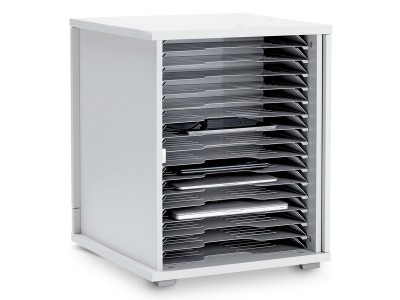 LapCabby Lyte 16 Bay AC Charging Cabinet for 16 Laptops, Tablets or Chromebooks