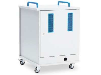 LapCabby Lyte 16-Device Mobile AC Charging Trolley for Laptops & Chromebooks