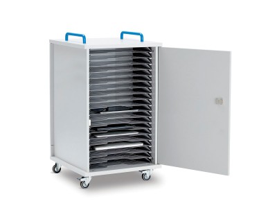 LapCabby Lyte 20-Device Mobile AC Charging Trolley for Laptops & Chromebooks