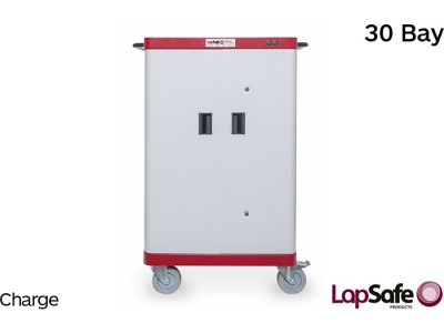 LapSafe® Mini Mentor™ 30 Tablet/Chromebook Trolley, SmartLine™ Charging, 30 Bay - MINI/SE/U30