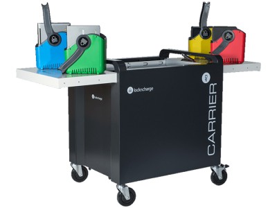 LocknCharge Carrier 40 Cart™ - 40 Bay Store and Charge for iPads / Tablets / Chromebooks - LNC10394