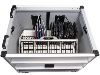 LocknCharge Joey 30 Cart - Store and Charge - 30 Bays for iPads, Laptops & Chromebooks - LNC10379