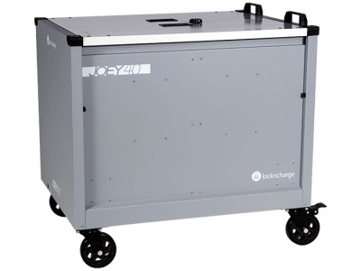 LocknCharge Joey 40 Cart - Store and Charge - 40 Bays for iPads, Laptops & Chromebooks - LNC10382