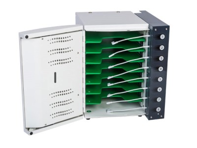 LocknCharge Putnam 8 Charging Station - Store and Charge - 8 Bays for iPad Only - LNC10178