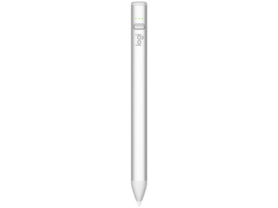 Logitech Crayon USB-C Digital Pencil for specified iPad models - 914-000074 - Silver