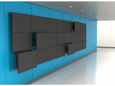 Loxit 1010 Full-Service Video Wall Mount - 400 x 400 VESA