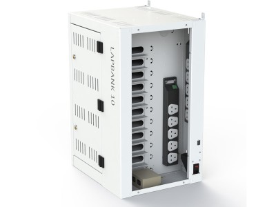 Loxit 6420 Lapbank® CB 10 Bay Laptop Charging Cabinet
