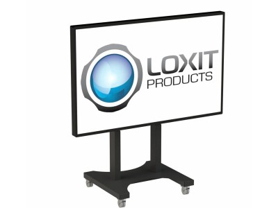 Loxit 8505 Hi-Lo 660 Tilting Duo Electric Height Adjustable Flip Top Trolley