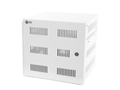 Loxit iBank 8 / 7707-UK with Standard Dividers - iPad Desktop Storage, Store and Charge, 8 Bay, Android Compatible