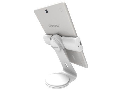 Compulocks UCLGSTDW - Universal Security Cling Tablet Stand for all iPads and Tablets up to 13” - White
