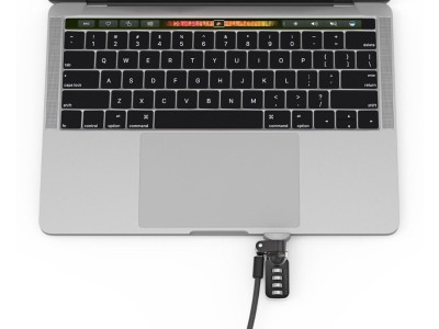Compulocks UNVMBPRLDG01CL - Universal Ledge Lock for 3rd & 4th Gen Macbook Pro 13" and 15" - Combination Dial Lock