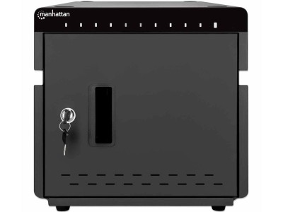 Manhattan USB-C 10 Bay Desktop Tablet/iPad Charging Cabinet - 715942