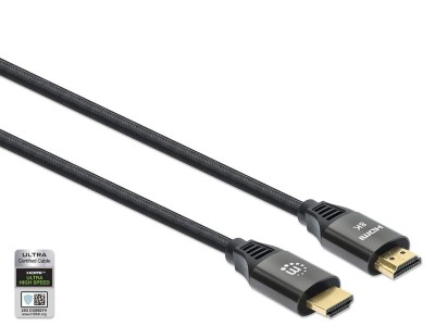 Manhattan 1 Metre HDMI 2.1 Certified Cable With 8K Support - 355933 