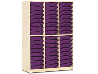 Monarch MEQ48ND 48 Tray Single Tray Storage Unit Excluding Doors