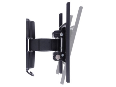 Multibrackets MB5071 Small Black Display Flexarm Wall Mount with Tilt and Turn