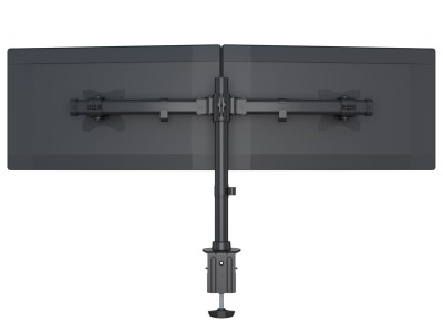 Multibrackets MB3309 Basic Dual Monitor Desk Mount - Black - for 15" - 27" Screens up to 8kg