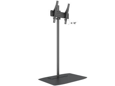 Multibrackets MB8946 Single Pole Floorbase Pro Display Floor Stand - Black