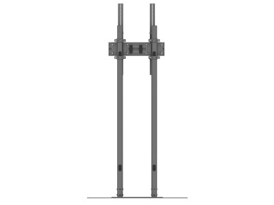 Multibrackets MB8960 Dual Pole Floorbase Pro Portrait Display Floor Stand - Black