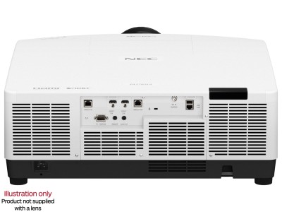 NEC PA1505UL White Projector - 14000 Lumens, 16:10 WUXGA - Laser Lamp-Free Installation - Body Only
