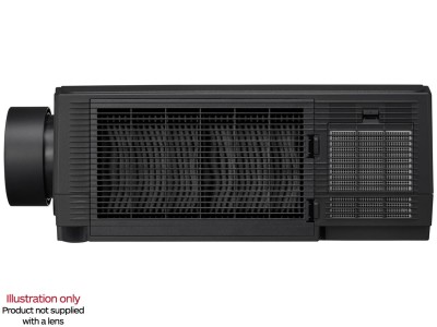 NEC PV710UL Black Projector - 7100 Lumens, 16:10 WUXGA - Laser Lamp-Free Installation - Body Only