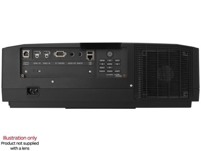 NEC PV710UL Black Projector - 7100 Lumens, 16:10 WUXGA - Laser Lamp-Free Installation - Body Only