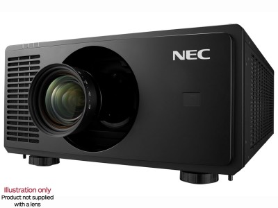 NEC PX2201UL Black Projector - 20500 Lumens, 16:10 WUXGA - Laser Lamp-Free Installation - Body Only