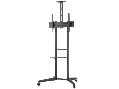 Neomounts by NewStar FL50-550BL1 Mobile Display Stand with Camera & Multimedia Shelf