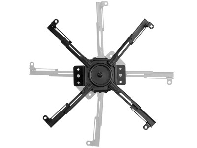 Neomounts by Newstar CL25-550BL1 Universal Height-Adjustable Projector Ceiling Mount for Projectors up to 35kg - Black