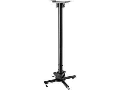 Neomounts by Newstar CL25-550BL1 Universal Height-Adjustable Projector Ceiling Mount for Projectors up to 35kg - Black