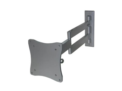 Neomounts by Newstar FPMA-W830 LCD Wall Arm Mount - Silver - for 10" - 27" Screens up to 12kg