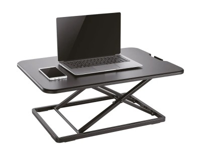 Neomounts by Newstar NS-WS050BLACK Sit-Stand Desktop 67x47cm Workstation - Black