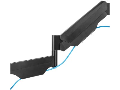 Neomounts by Newstar WL70-550BL14 LCD Wall Arm Gas Spring Mount - Black - for 32" - 55" Screens up to 30kg