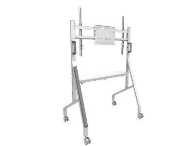 Neomounts by NewStar FL50-525WH1 Display Mobile Stand Trolley with Shelf