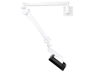 Neomounts by Newstar FPMA-HAW300 Medical Monitor Gas Spring Wall Mount - White - for 10" - 24" Screens up to 3kg