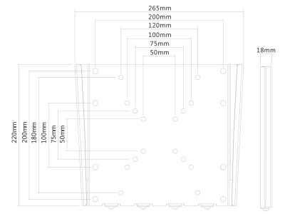 Neomounts by NewStar FPMA-W110 Universal Display Wall Mount
