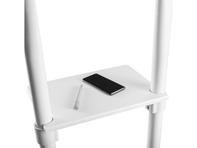 Neomounts by NewStar NS-M1250WHITE Rotating Display Mobile Stand Trolley