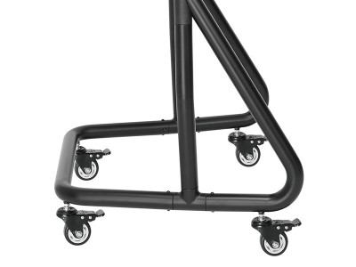 Neomounts by NewStar NS-M3800BLACK Display Mobile Floor Stand Trolley with Shelf