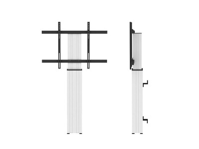 Neomounts by NewStar PLASMA-W2250SILVER Motorised Height-Adjustable Wall Floor Stand