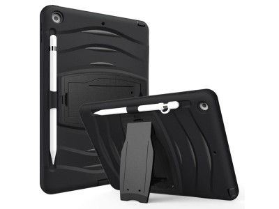 Operlo T068008001 Basilisk Anti-Shock Case for iPad 10.2" with storage for Apple Pencil - Black